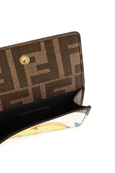 FENDI 'HAIRDO GIRLS' CARD HOLDER WITH COIN POCKET outlook