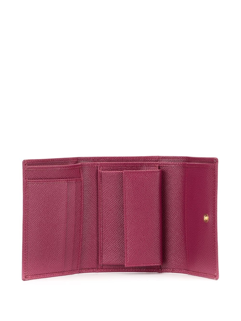 logo flap wallet - 3