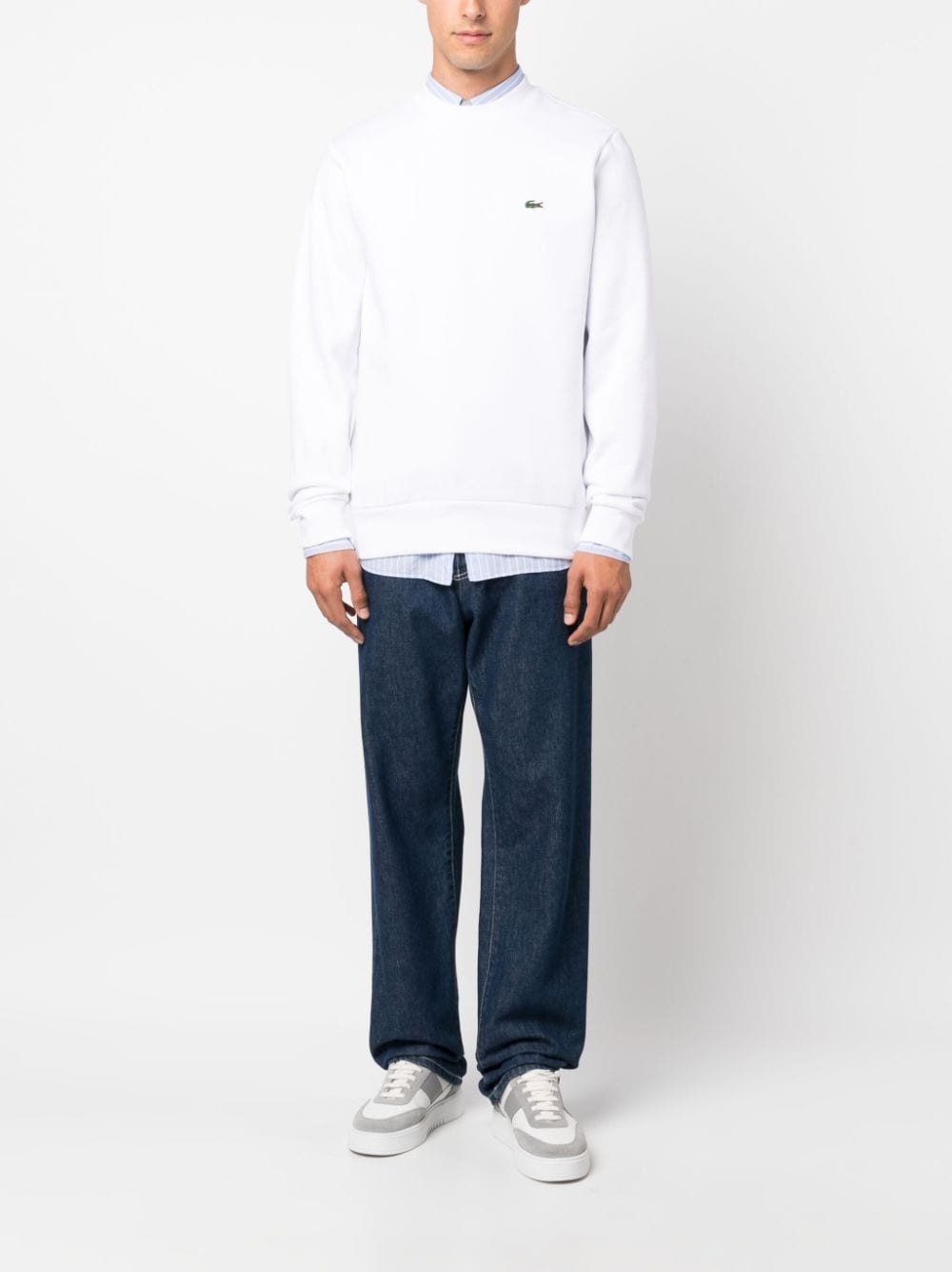 logo-embroidered sweatshirt - 2