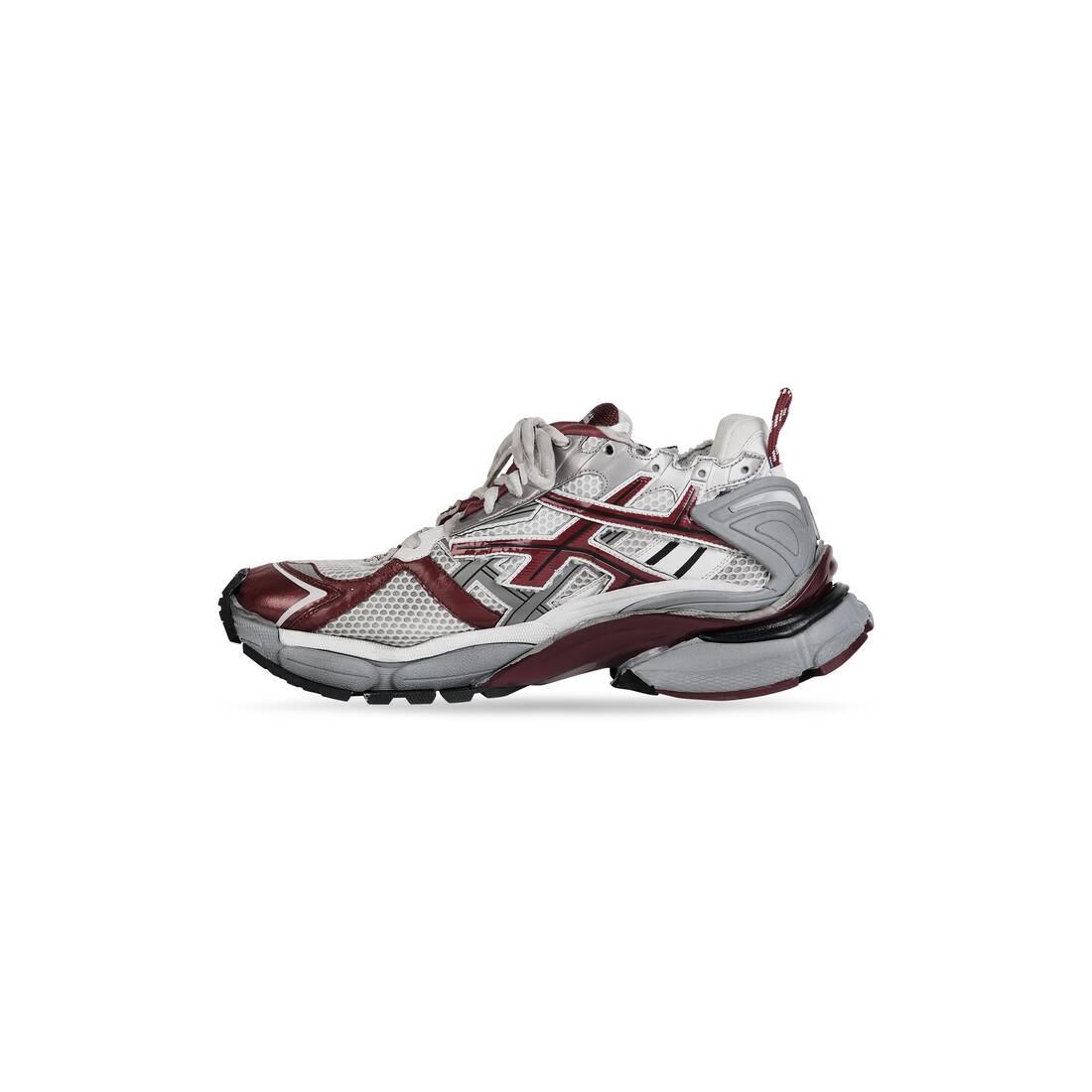 Women's Runner Sneaker in Burgundy - 3