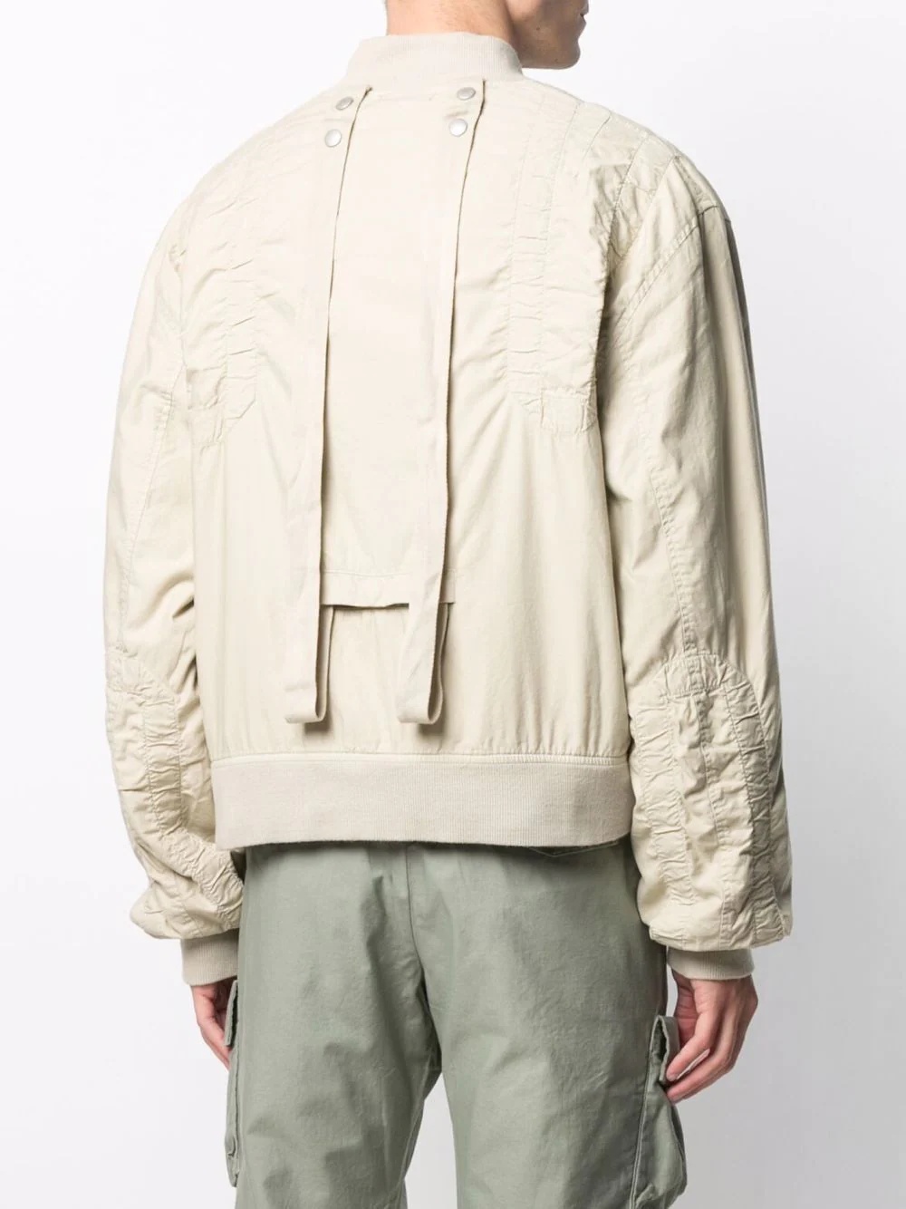 panelled bomber jacket - 4