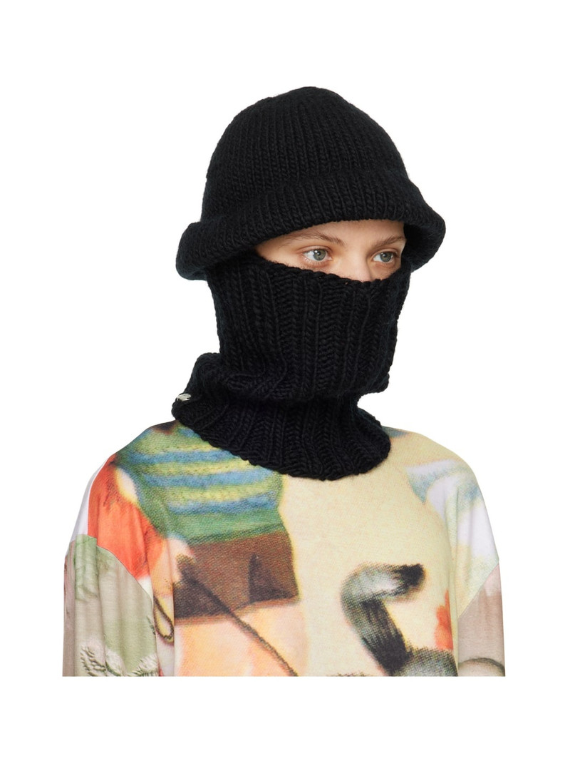BLESS Black Hatmask Beanie outlook