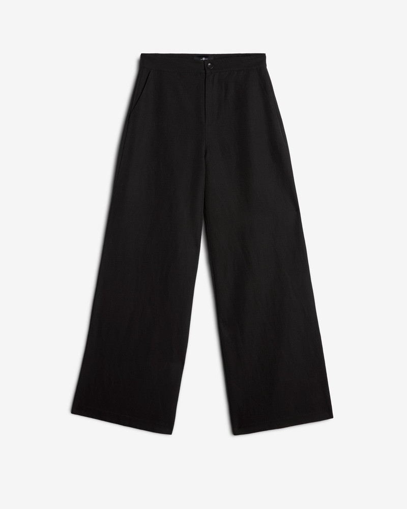 Classic Linen Pant in Black 1
