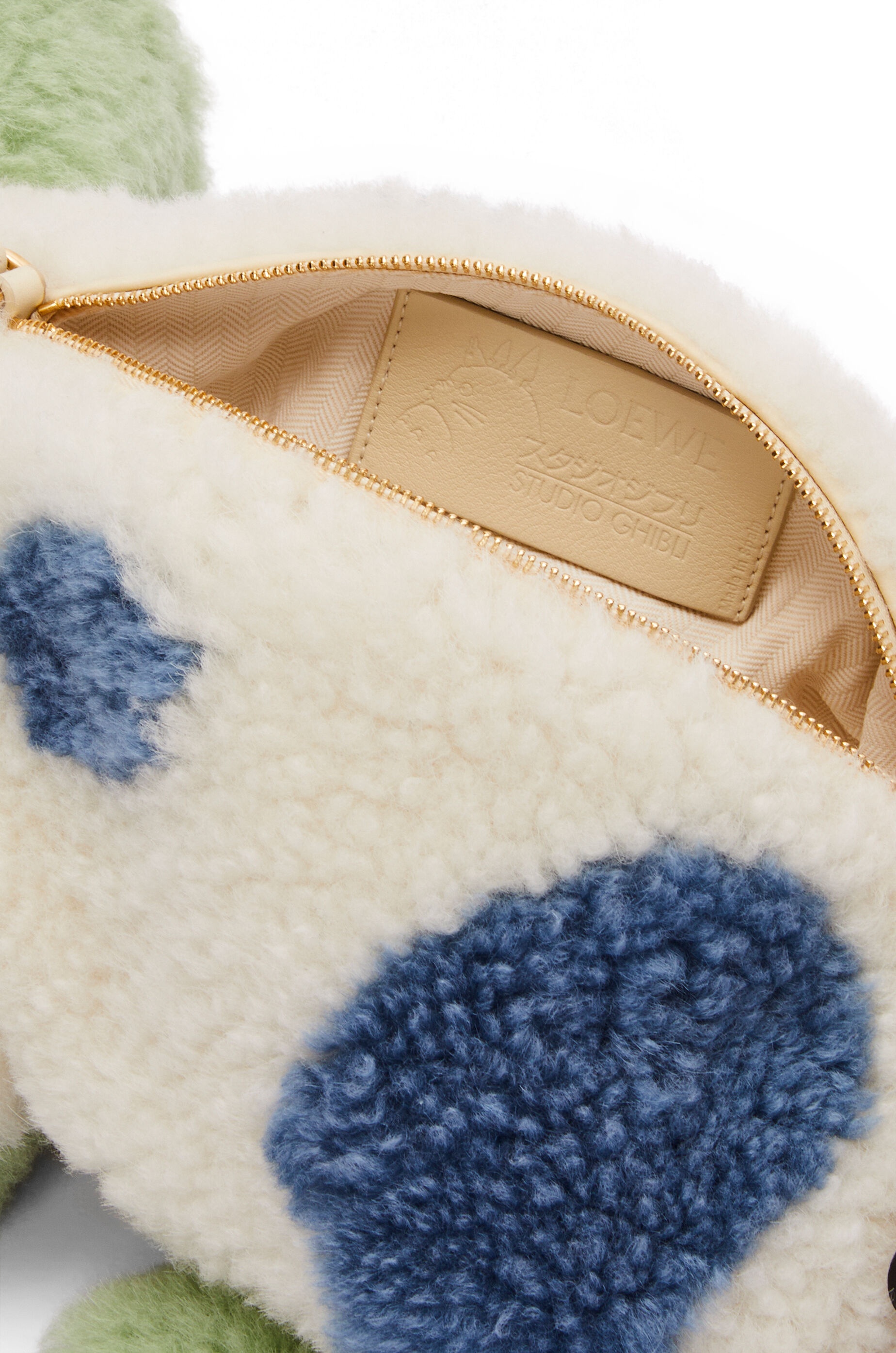 Cow bag in shearling - 5