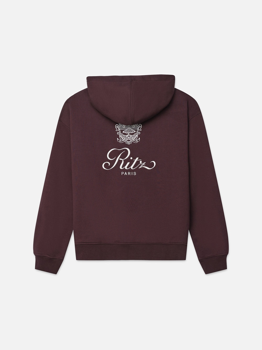 Ritz Men's Hoodie in Bordeaux - 2
