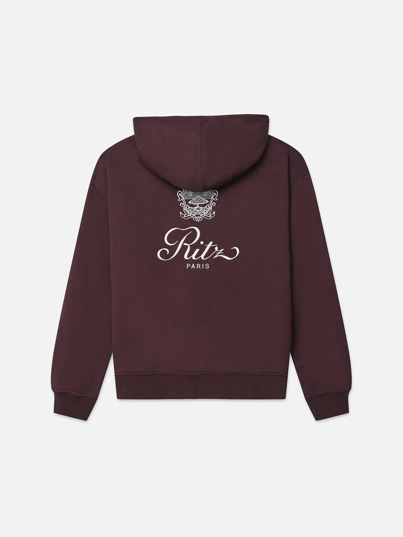 FRAME Ritz Men's Hoodie in Bordeaux outlook
