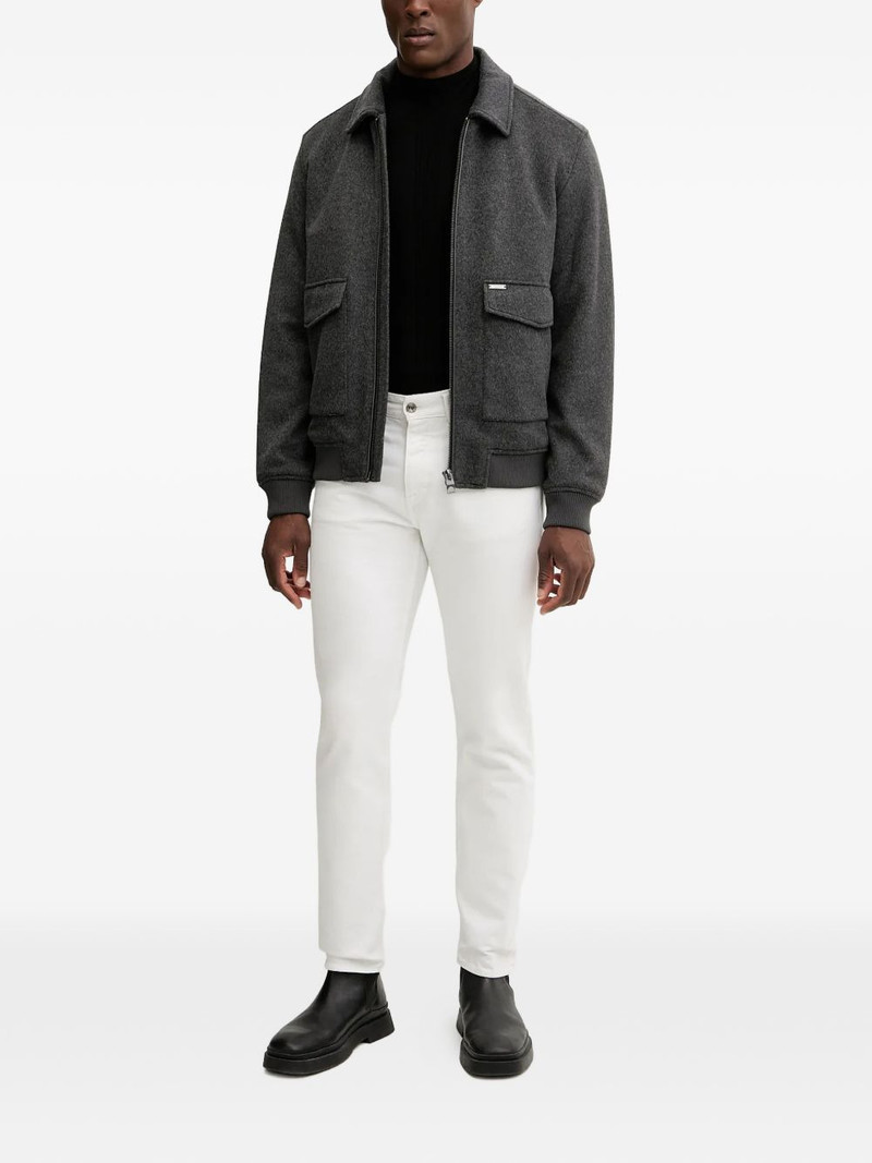 GUESS USA Melton zip-fastening shirt jacket outlook