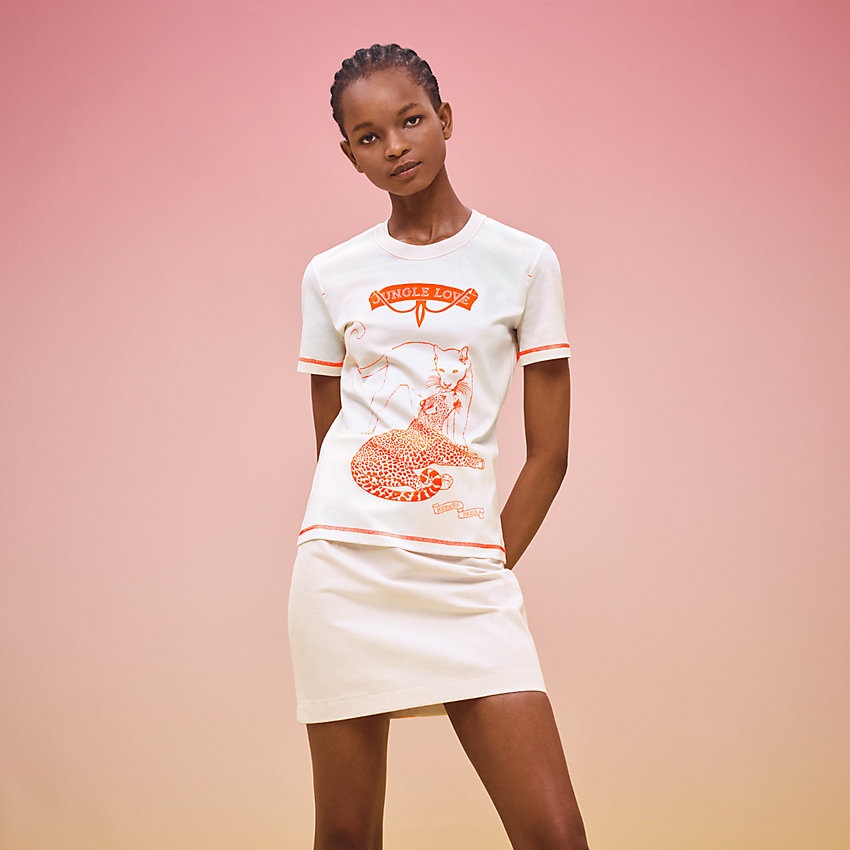 Micro printed t-shirt - 1