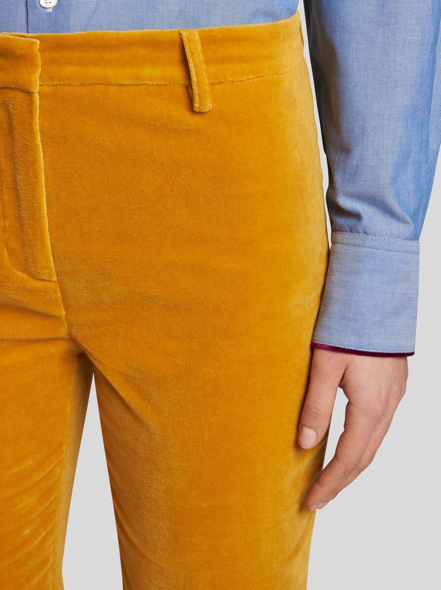 VELVET TROUSERS - 4
