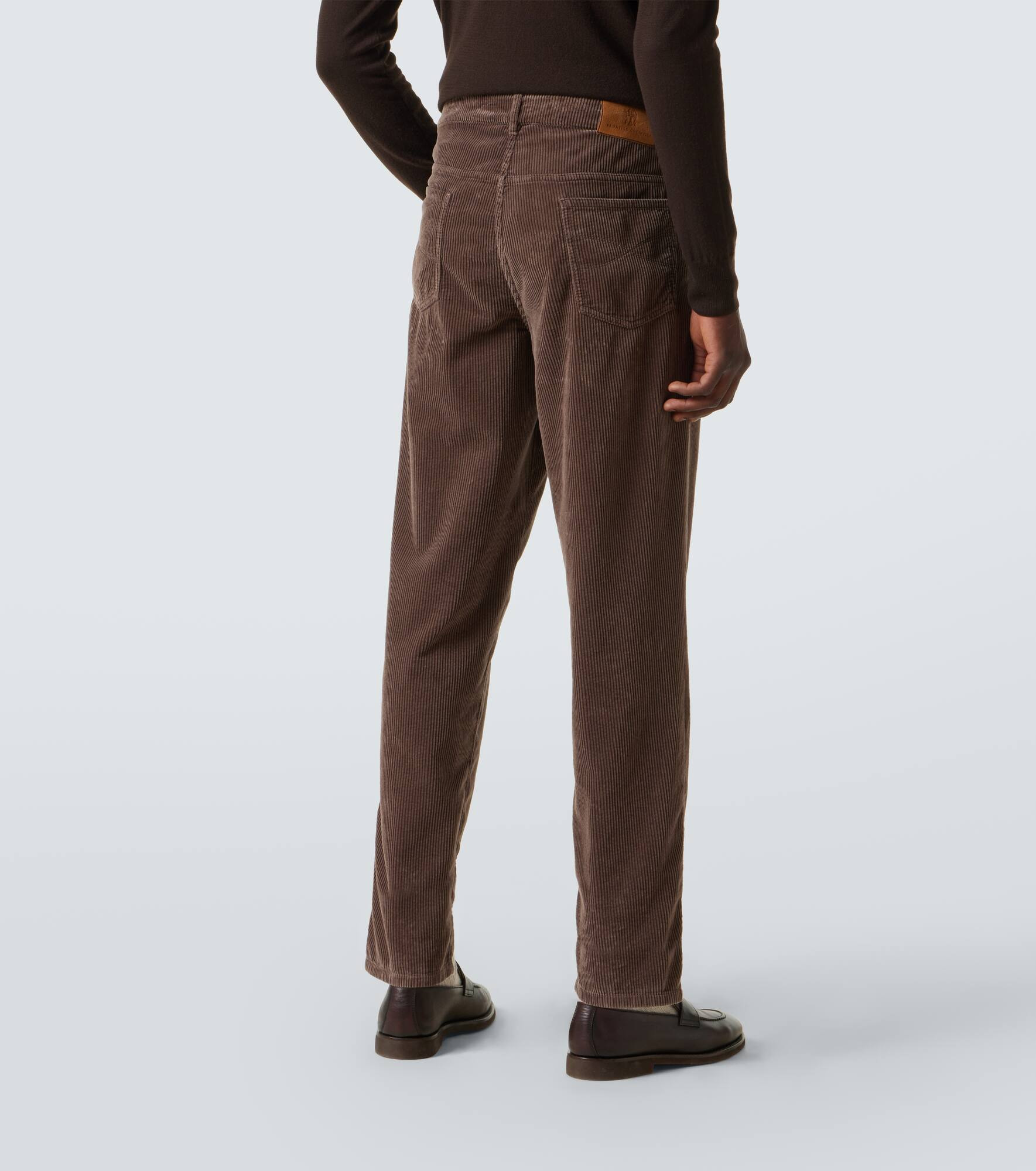 Corduroy slim pants - 4