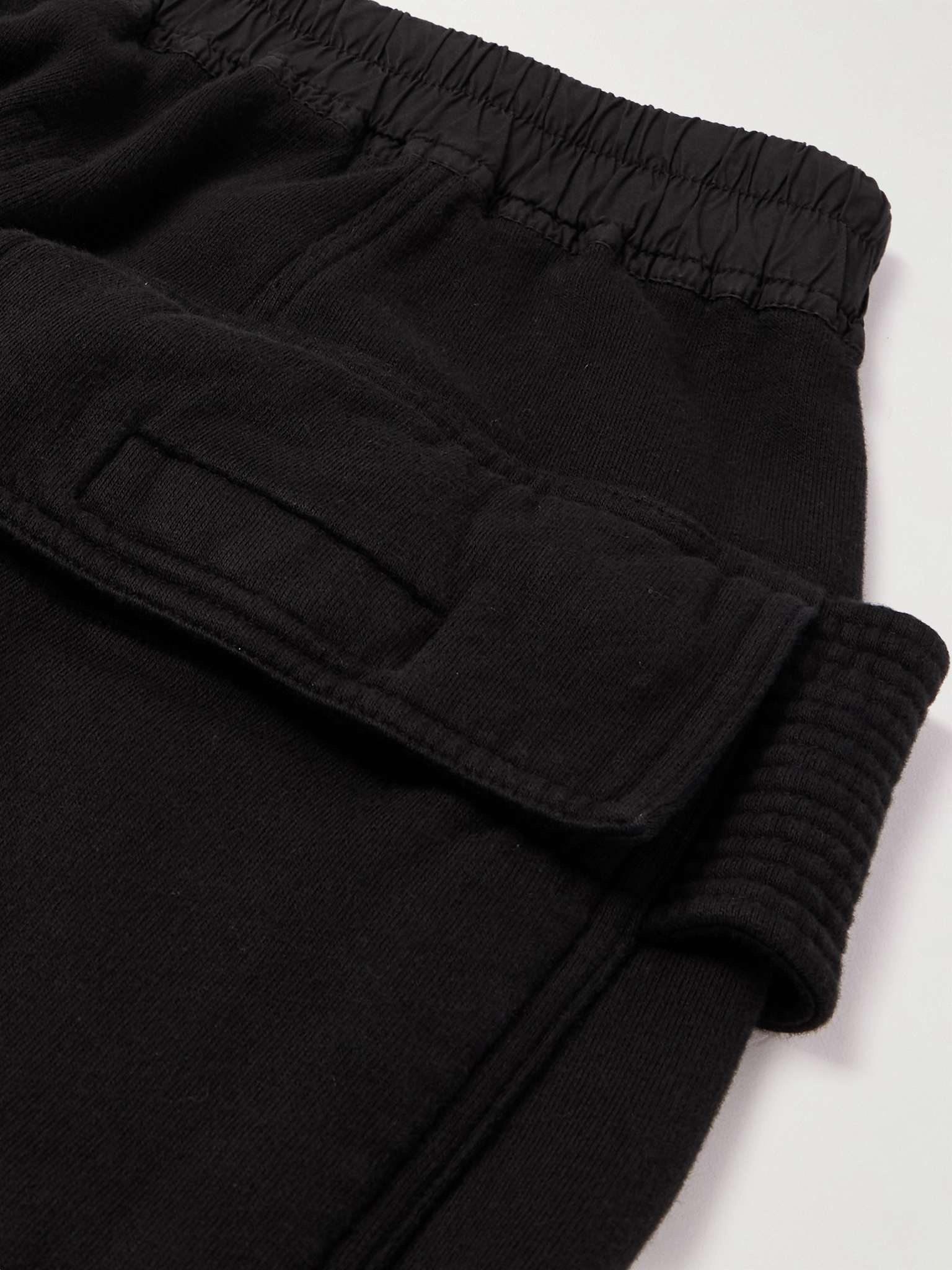 Luxor Creatch Garment-Dyed Cotton-Jersey Drawstring Cargo Shorts - 5