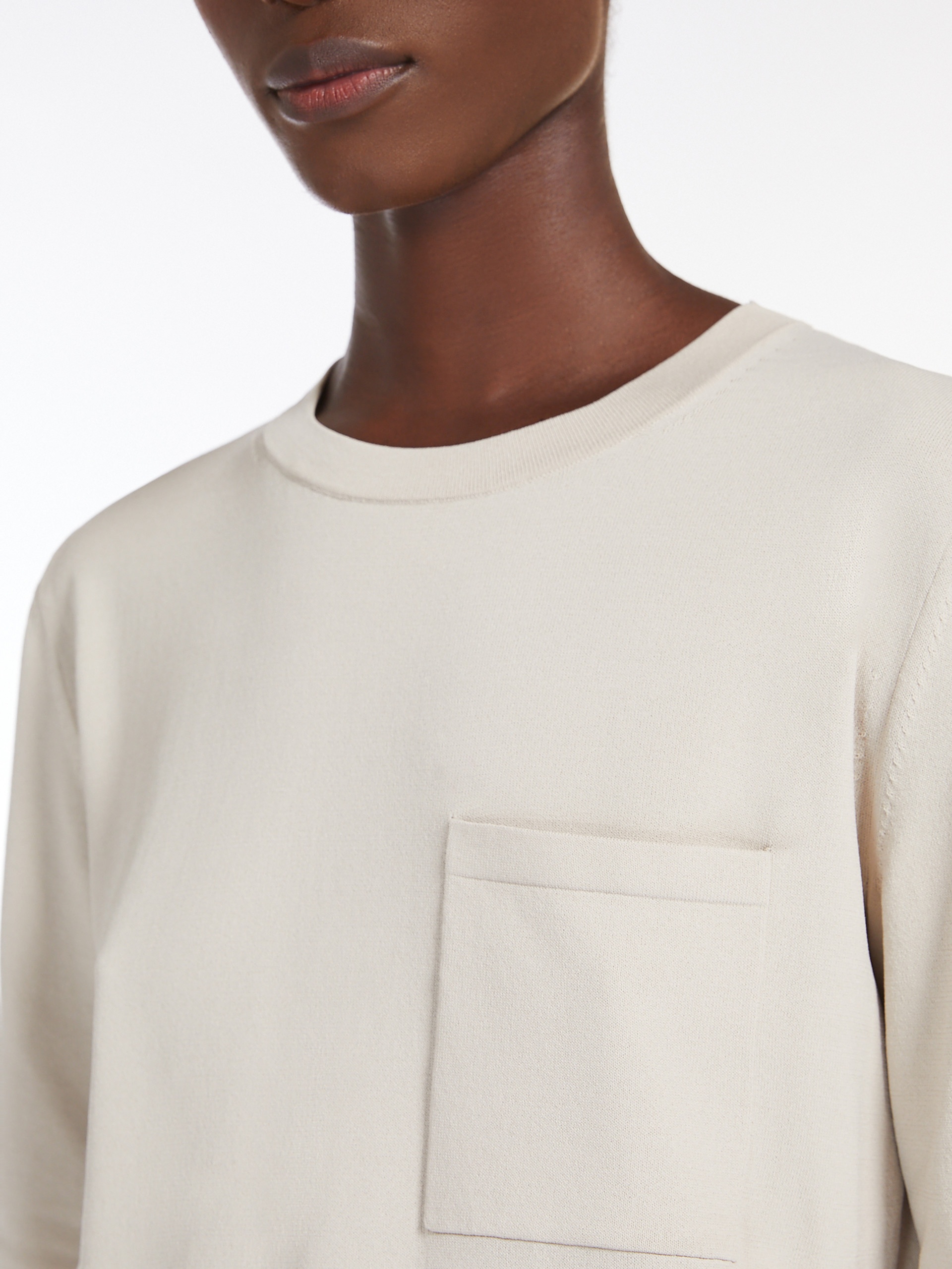 TAHITI Crêpe viscose yarn T-shirt - 5