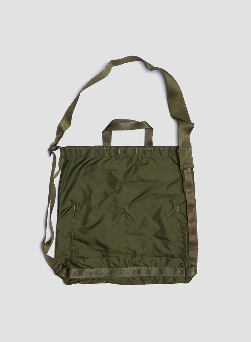 Porter-Yoshida & Co Flex 2Way Shoulder Bag in Olive Drab 3
