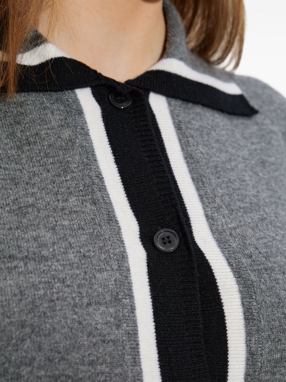 virgin wool cardigan - 5