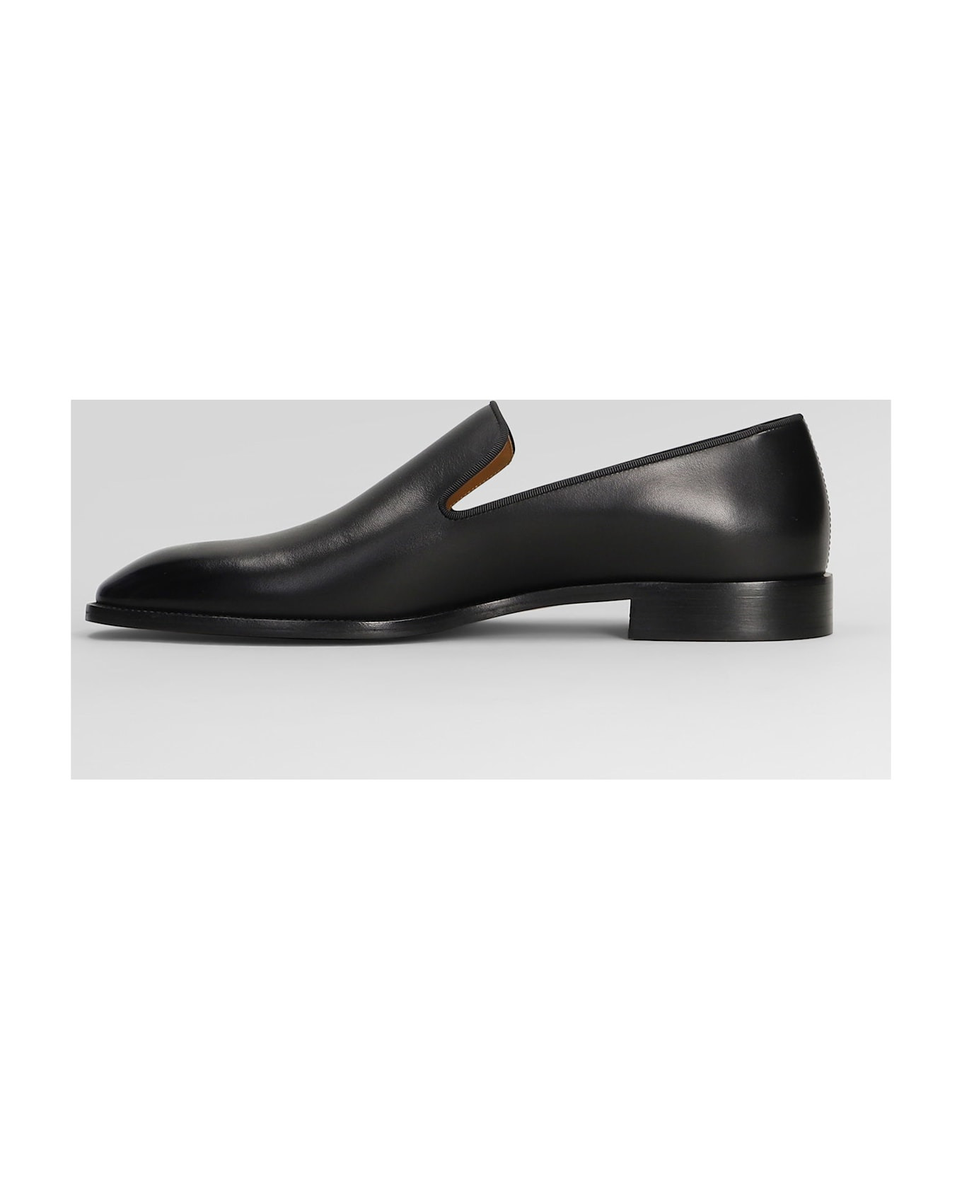 Danny Flex Loafers In Black Leather - 3