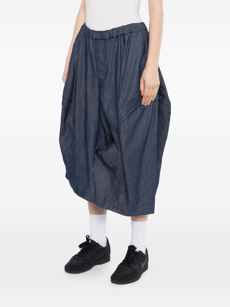 drop-crotch denim trousers 3