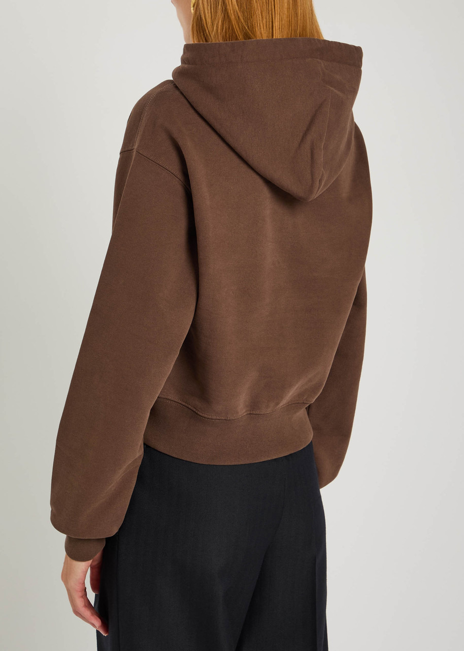 Jacquemus Le Hoodie Gros Grain Hooded Cotton Sweatshirt - 3