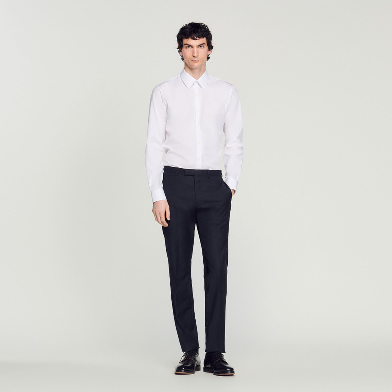 Sandro CLASSIC COTTON SHIRT outlook