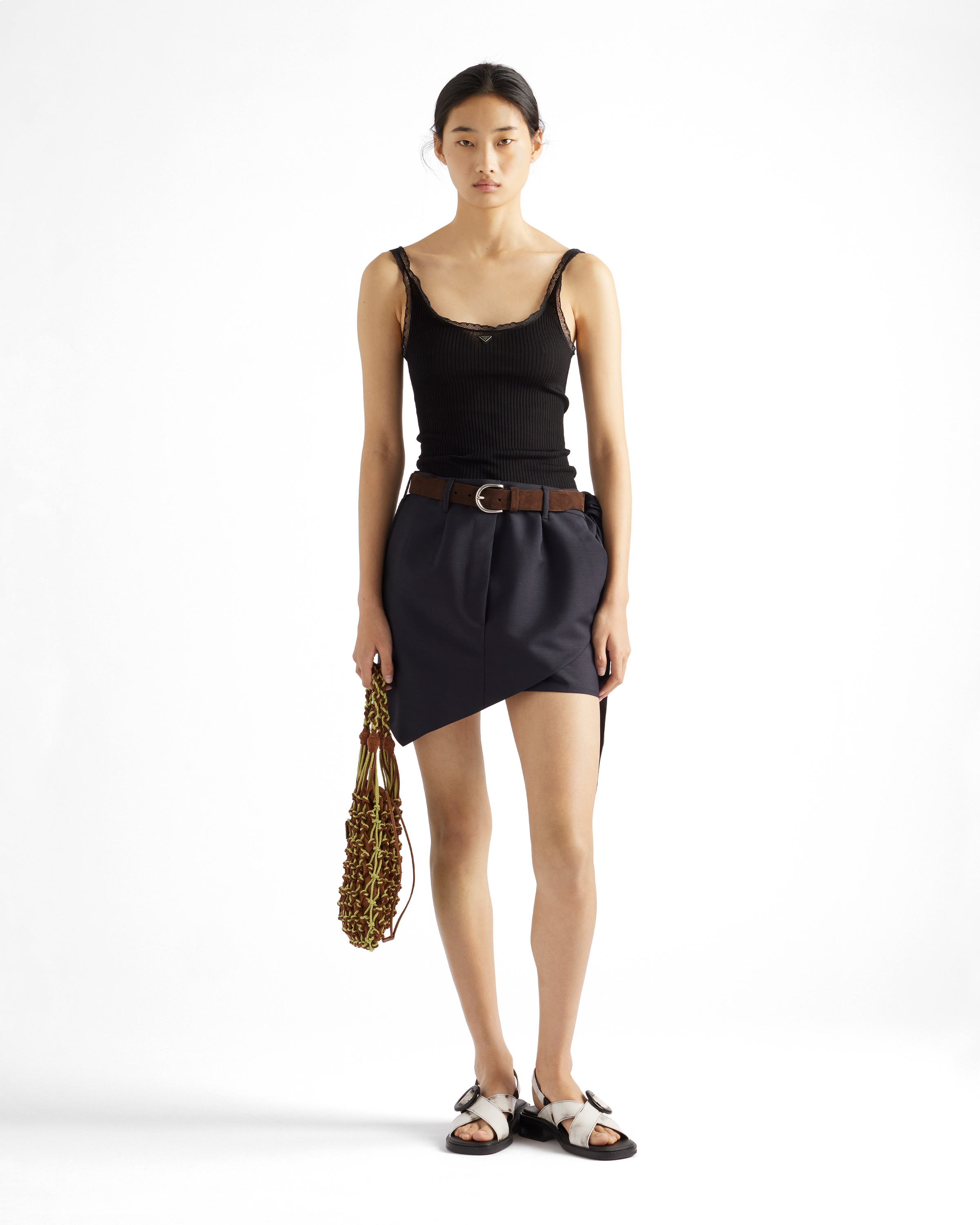 Ribbed cotton top - 2