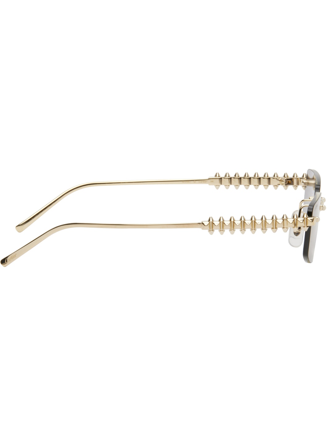 Gold 'Clash de Cartier' Sunglasses - 2