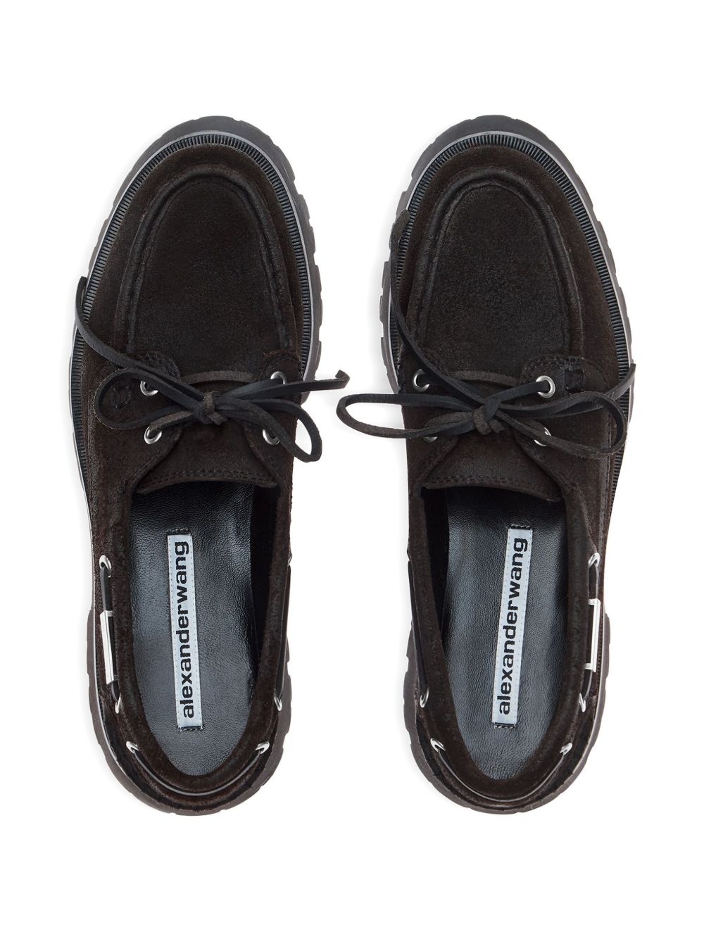 lace-up derby shoes - 4