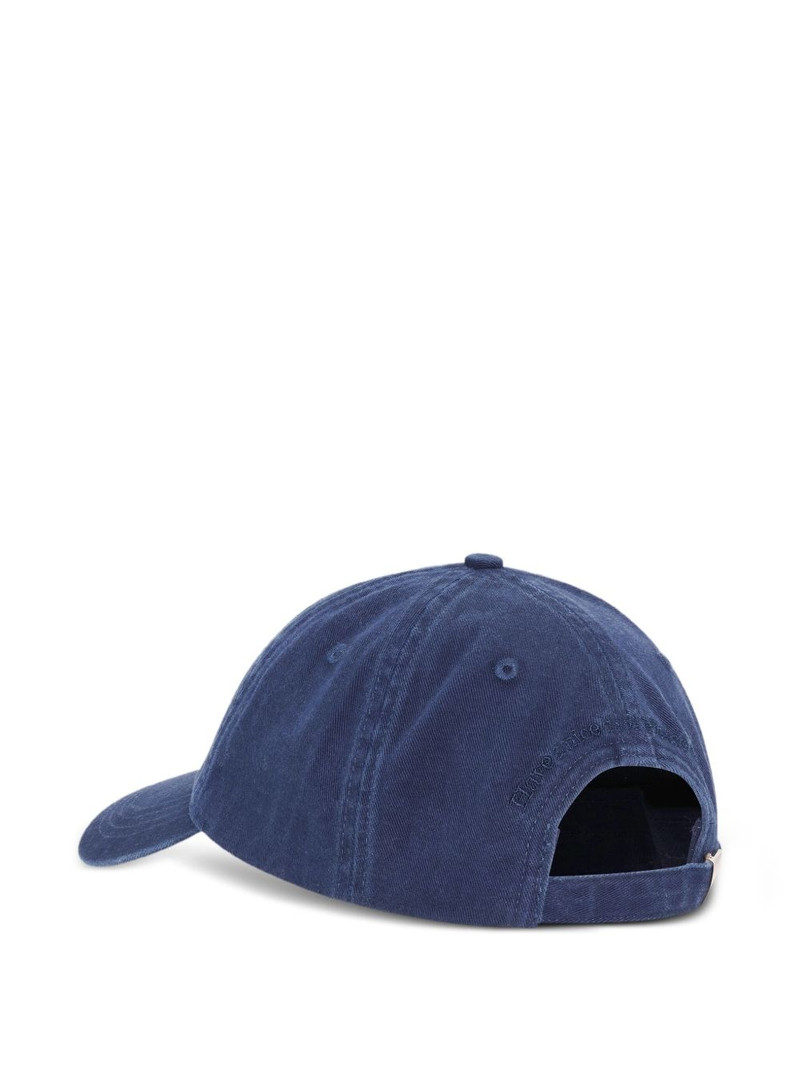 GANNI logo-embroidered cap outlook
