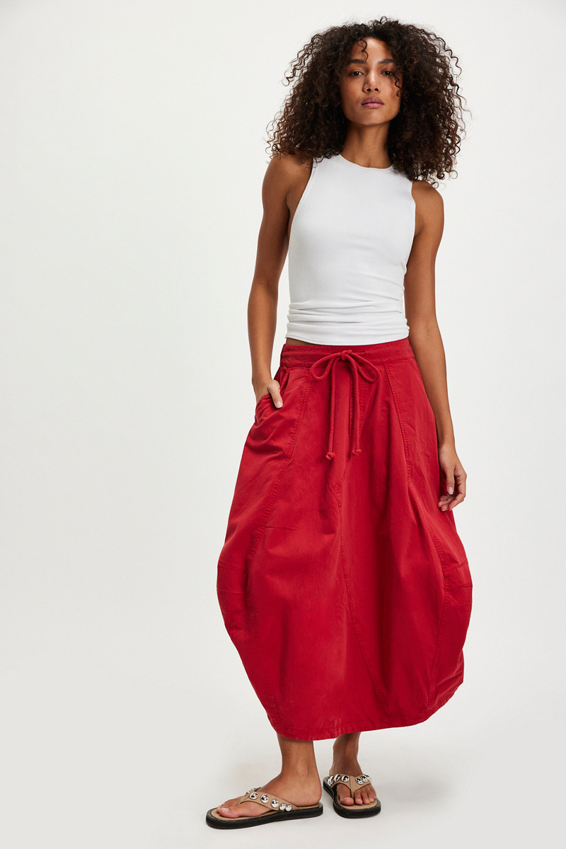 Willow Poplin Maxi Skirt 1