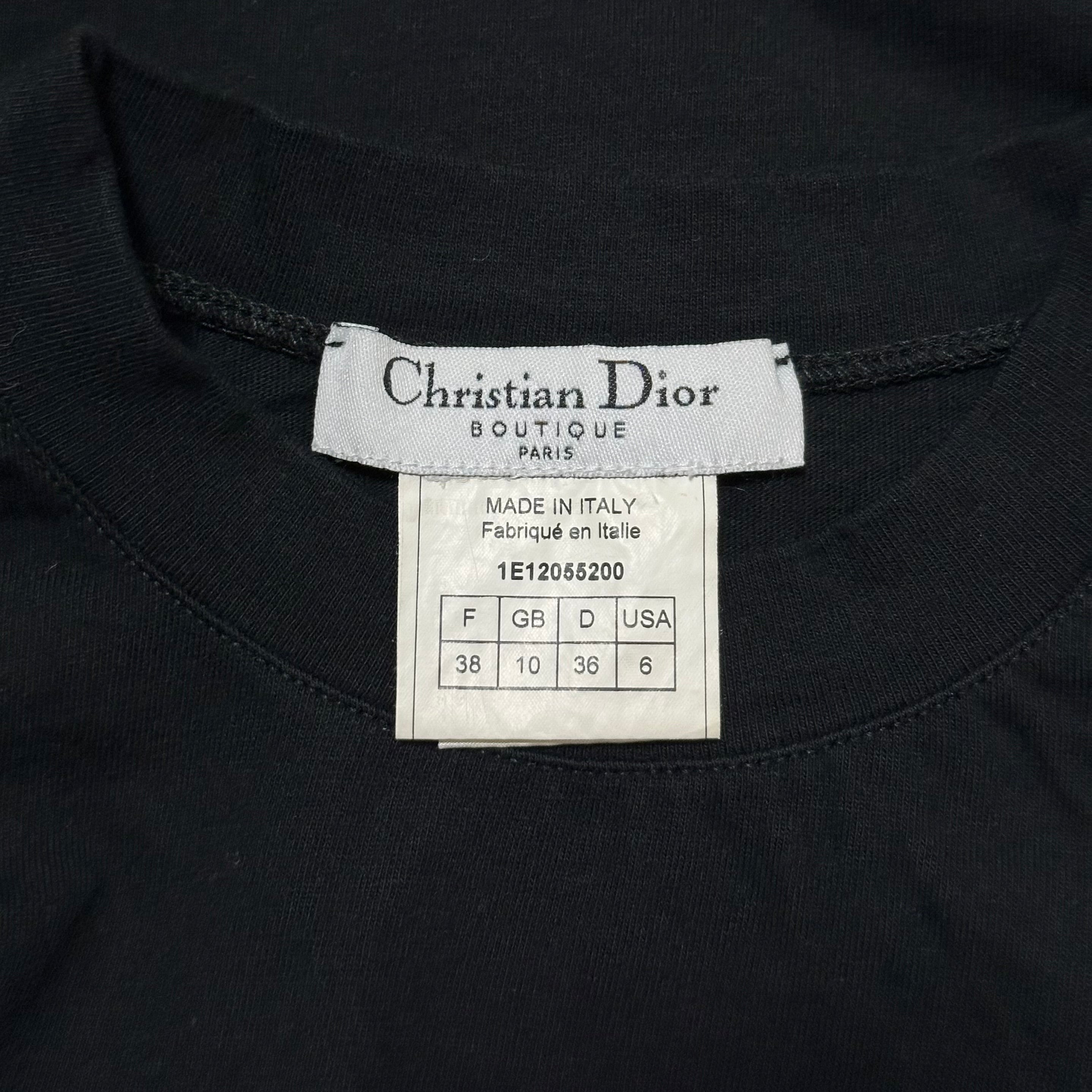 CHRISTIAN DIOR Spring Summer 2001 Zipper Tank Top - 6