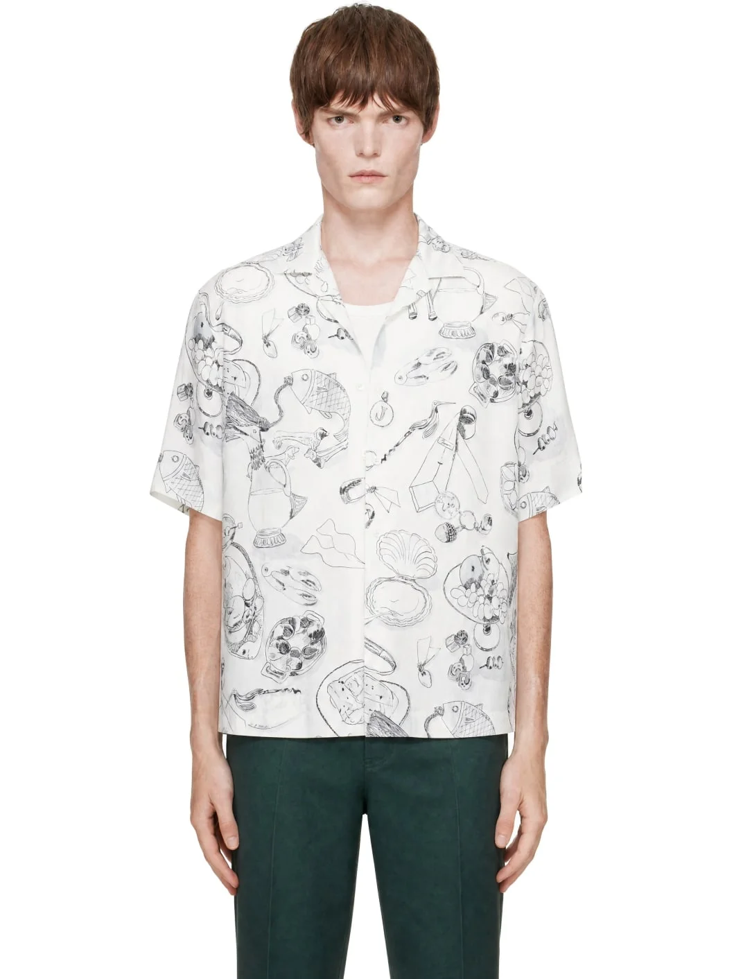 White 'The Cocktail' Shirt - 1