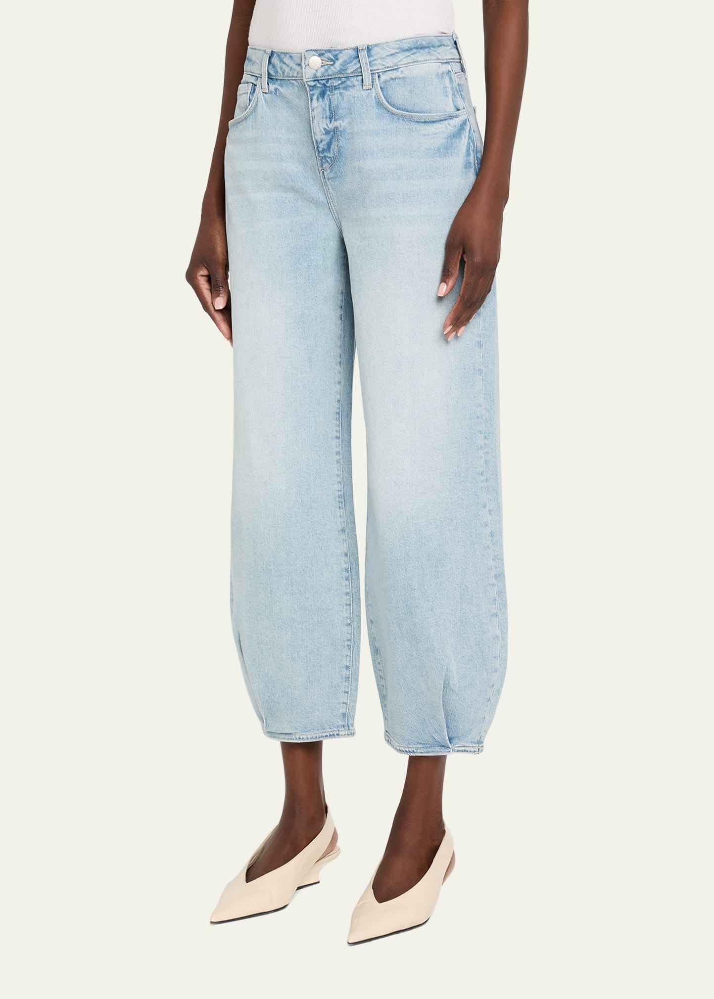 Krista High-Rise Tapered Jeans - 4