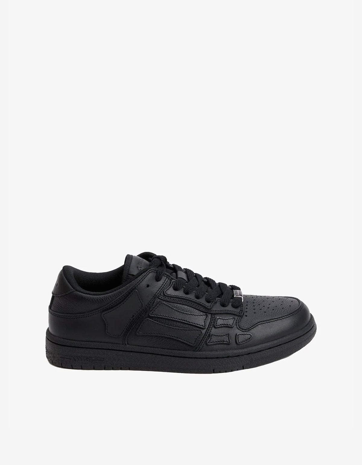 Amiri Skel Top Low Black Trainers - 2