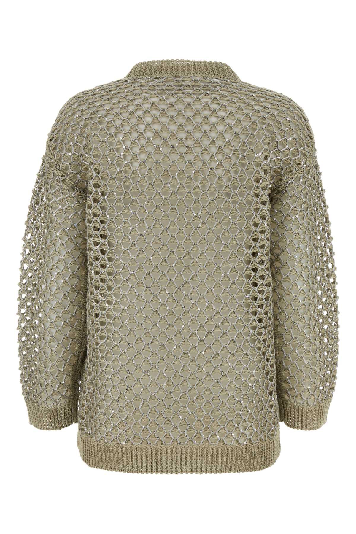 Valentino Garavani Women Embellished Crochet Sweater - 2