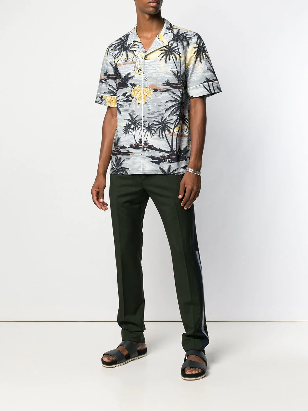 Hawaiian print shirt - 2