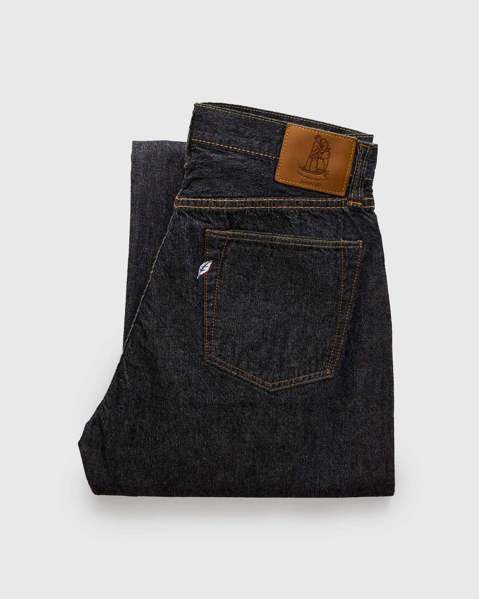 1182-002 10oz Lightweight Selvedge Denim - Piped Straight Fit - 2