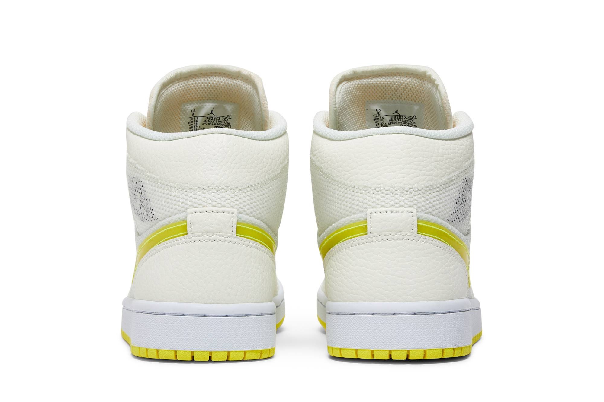 Wmns Air Jordan 1 Mid SE 'Voltage Yellow' - 6