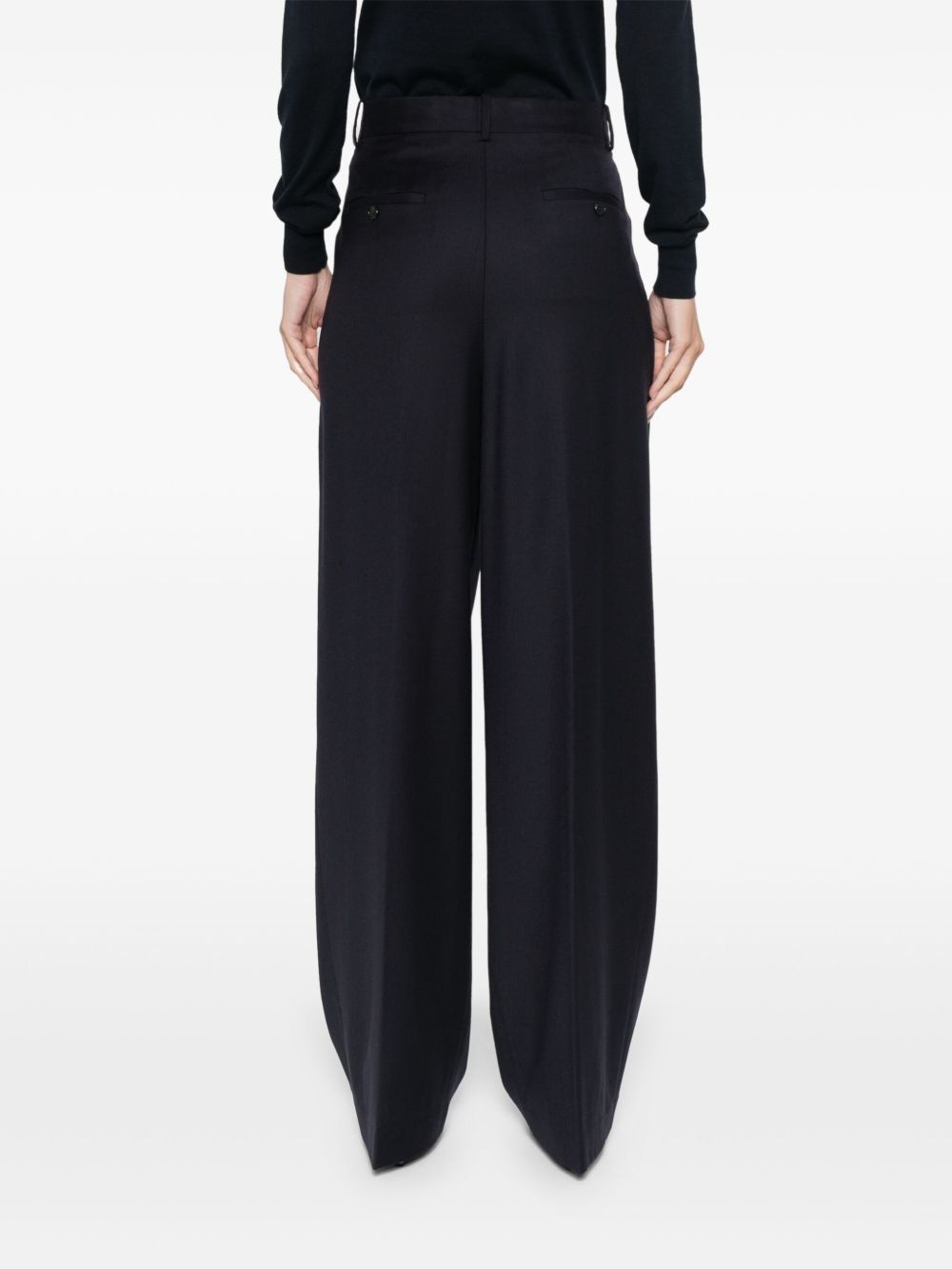 pleated trousers - 4