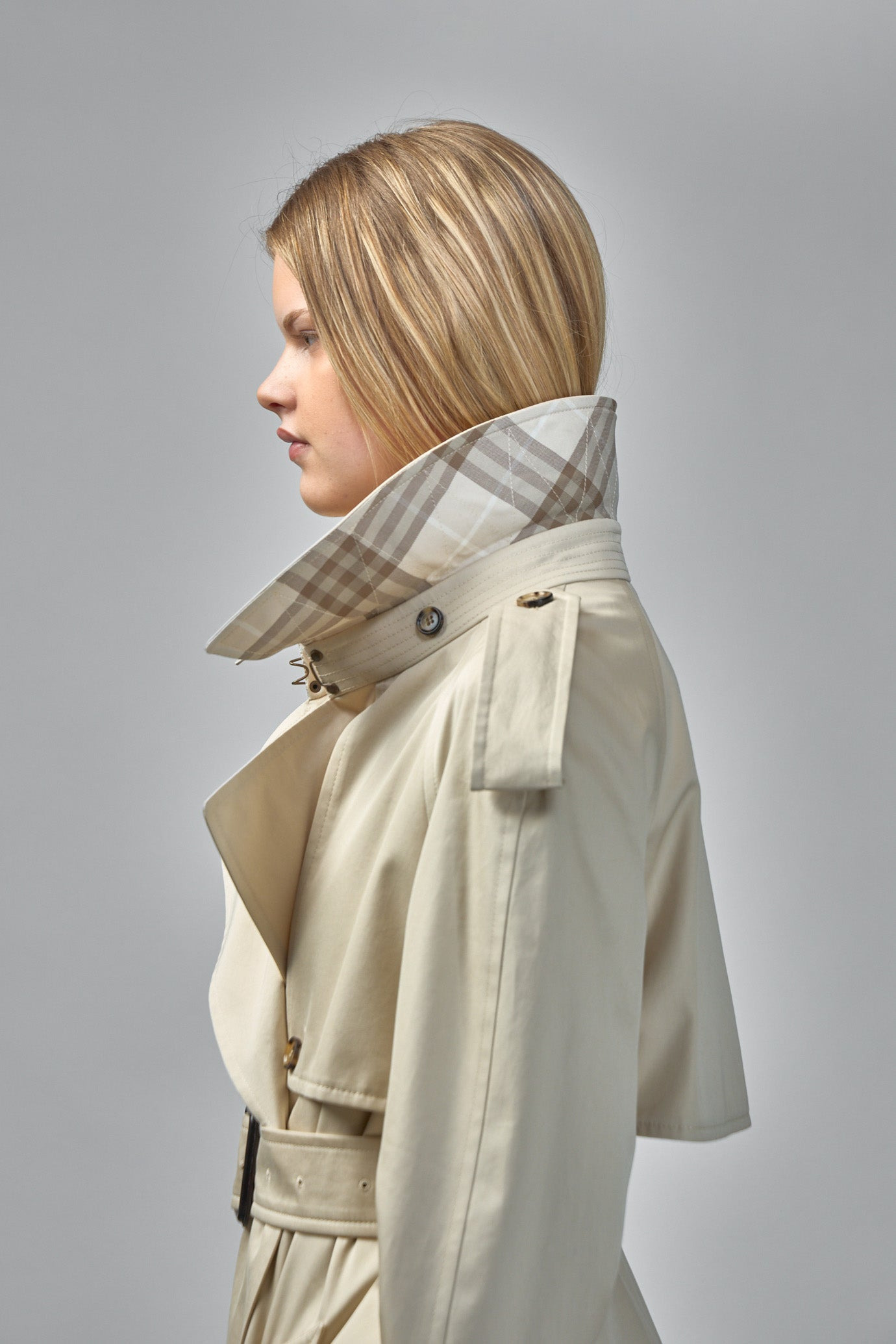 Long Gabardine Fitzrovia Trench Coat - 5