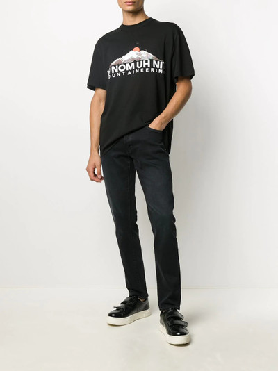 ih nom uh nit logo-print cotton T-shirt outlook