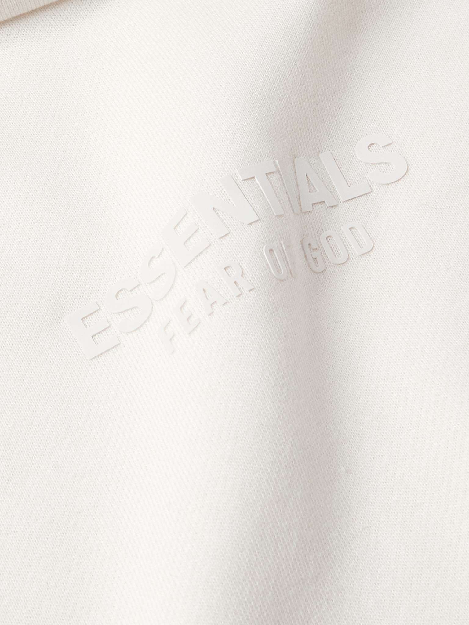 Oversized Logo-Appliquéd Cotton-Blend Jersey Hoodie