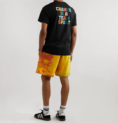 adidas Originals Logo-Embroidered Printed Cotton-Jersey T-Shirt outlook