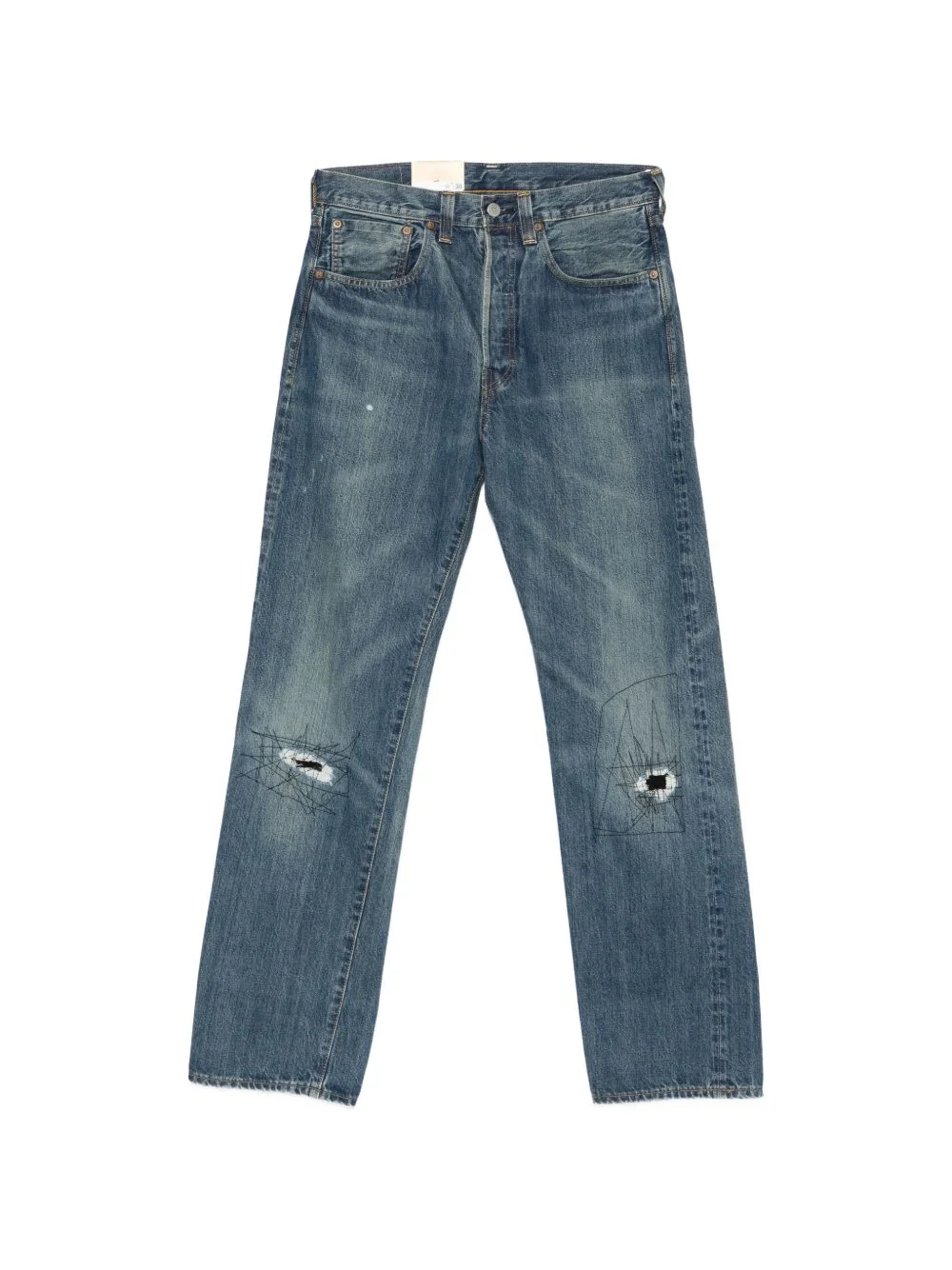 belt-loops jeans - 1