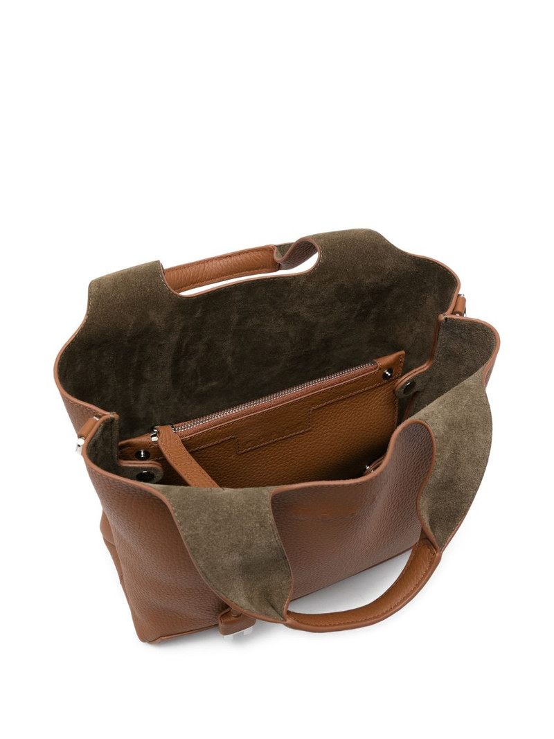 logo-plaque tote bag 5