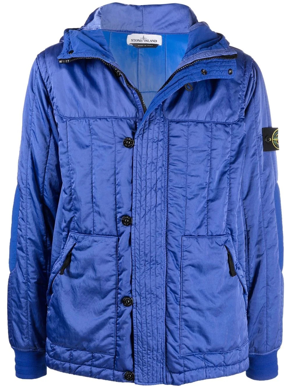 Compass patch padded jacket - 1