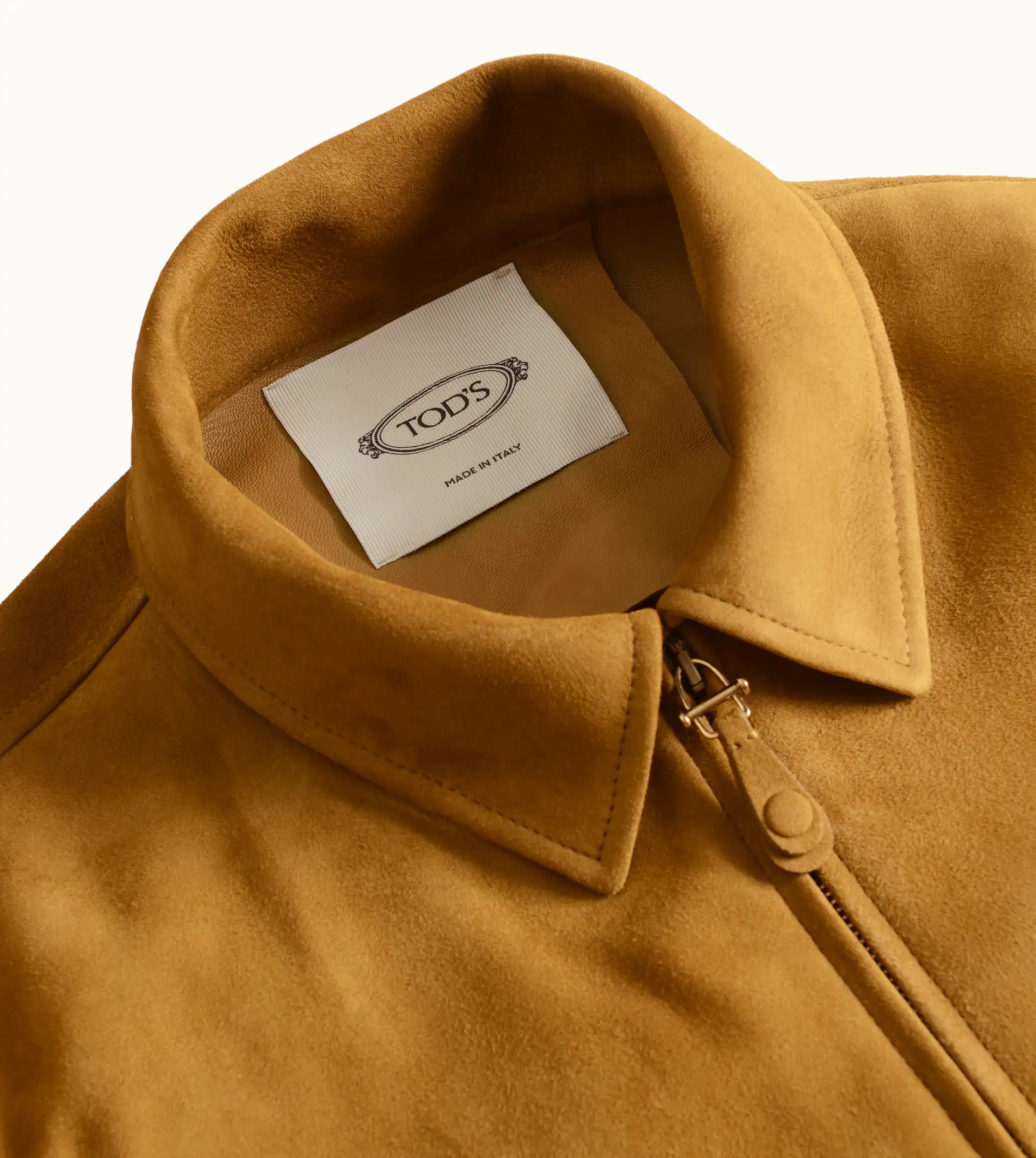 BOMBER IN SUEDE - BROWN - 4