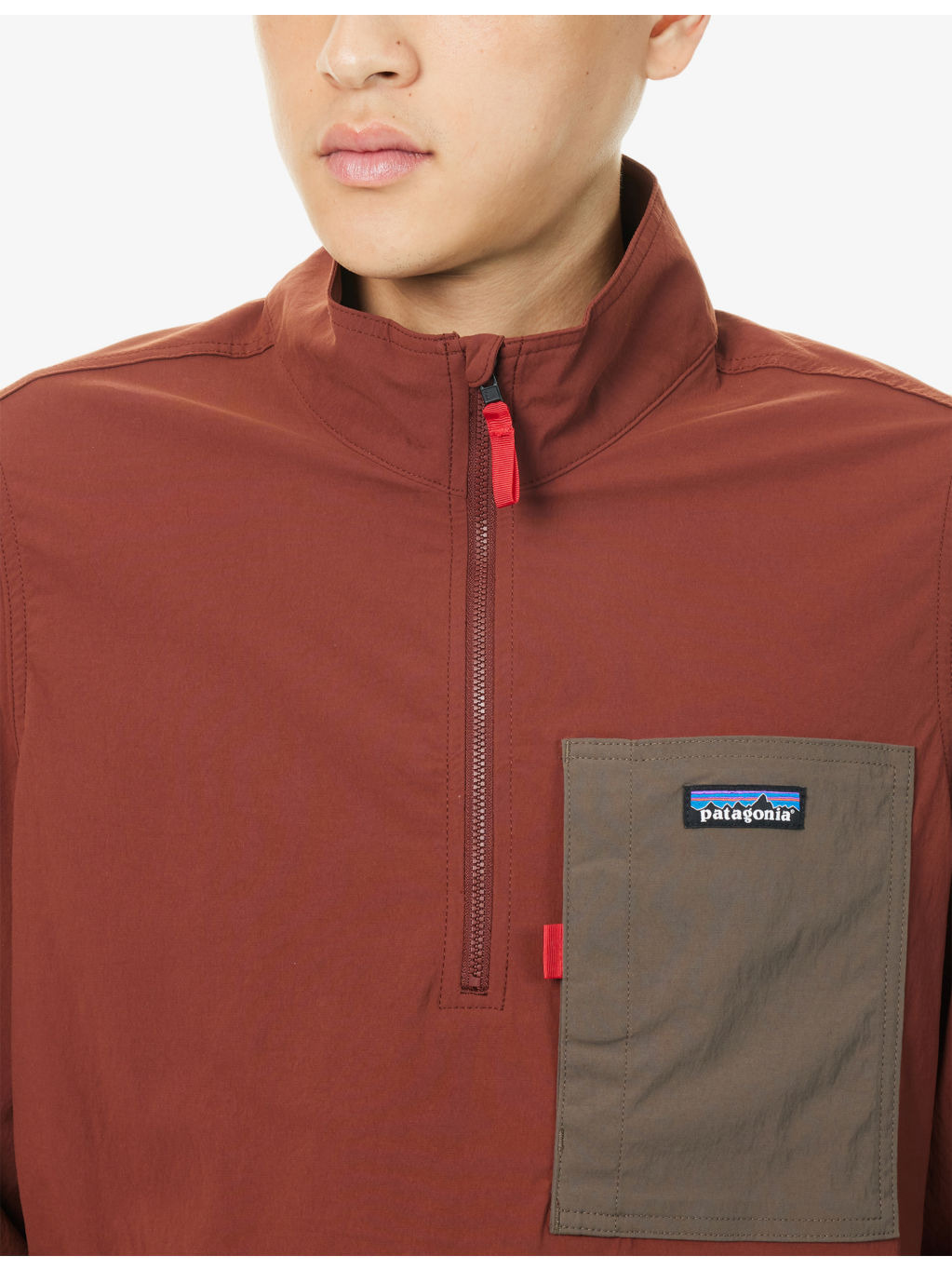 Outdoor Marsupial Logo-Patch Nylon Blend Top - 5