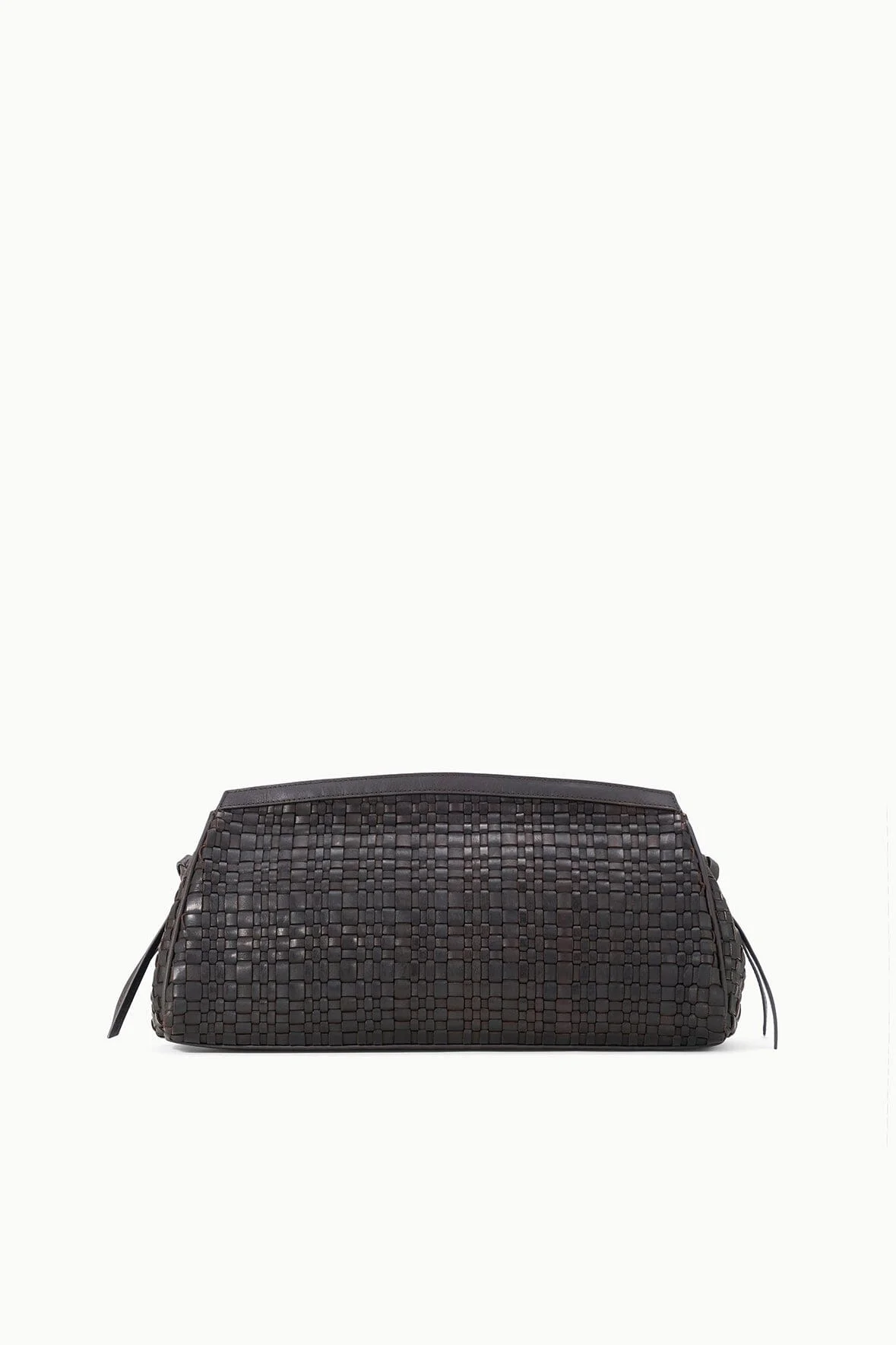 STAUD MAUDE SOFT CLUTCH ESPRESSO WOVEN - 1
