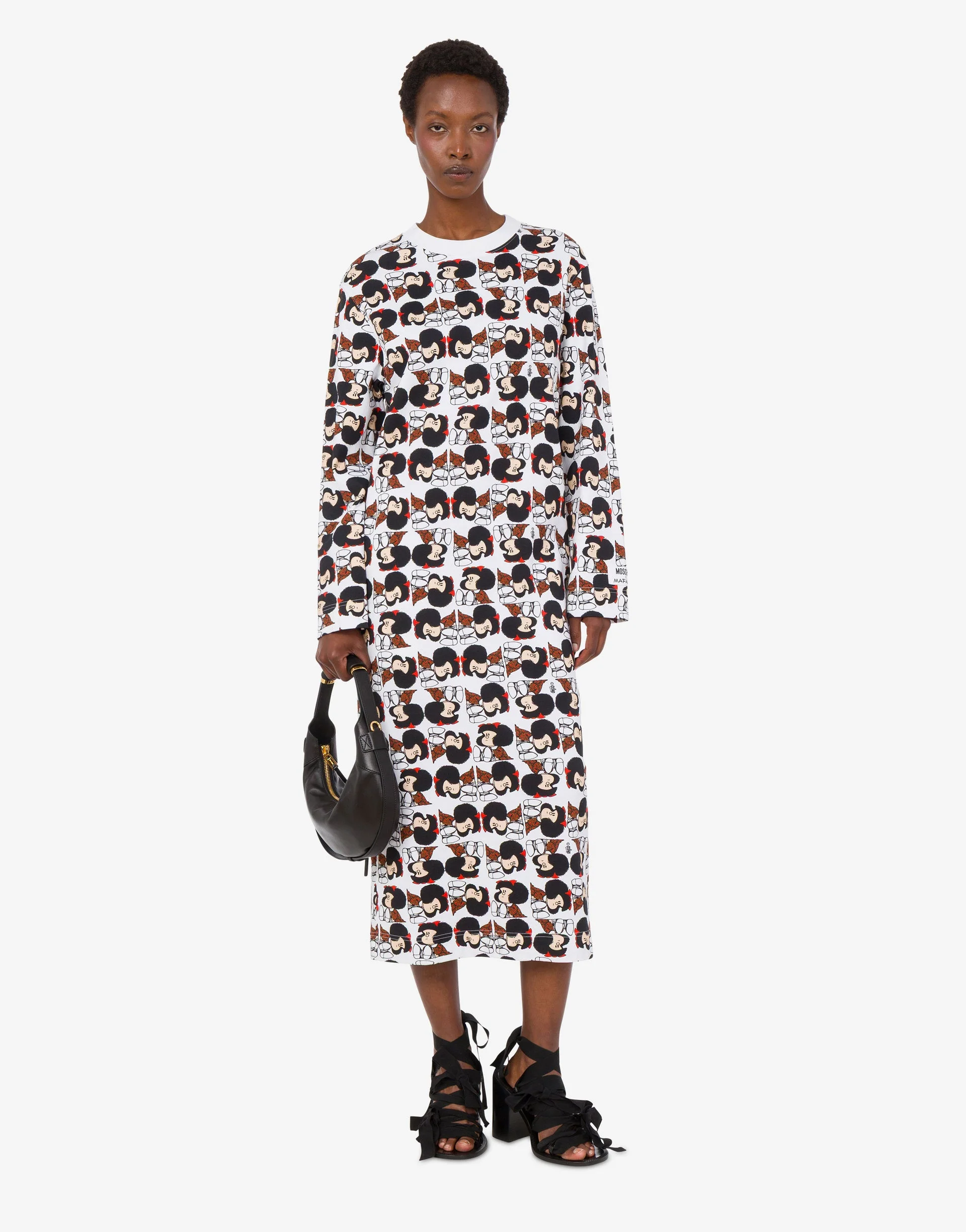 MAFALDA HEAVYWEIGHT COTTON DRESS - 1