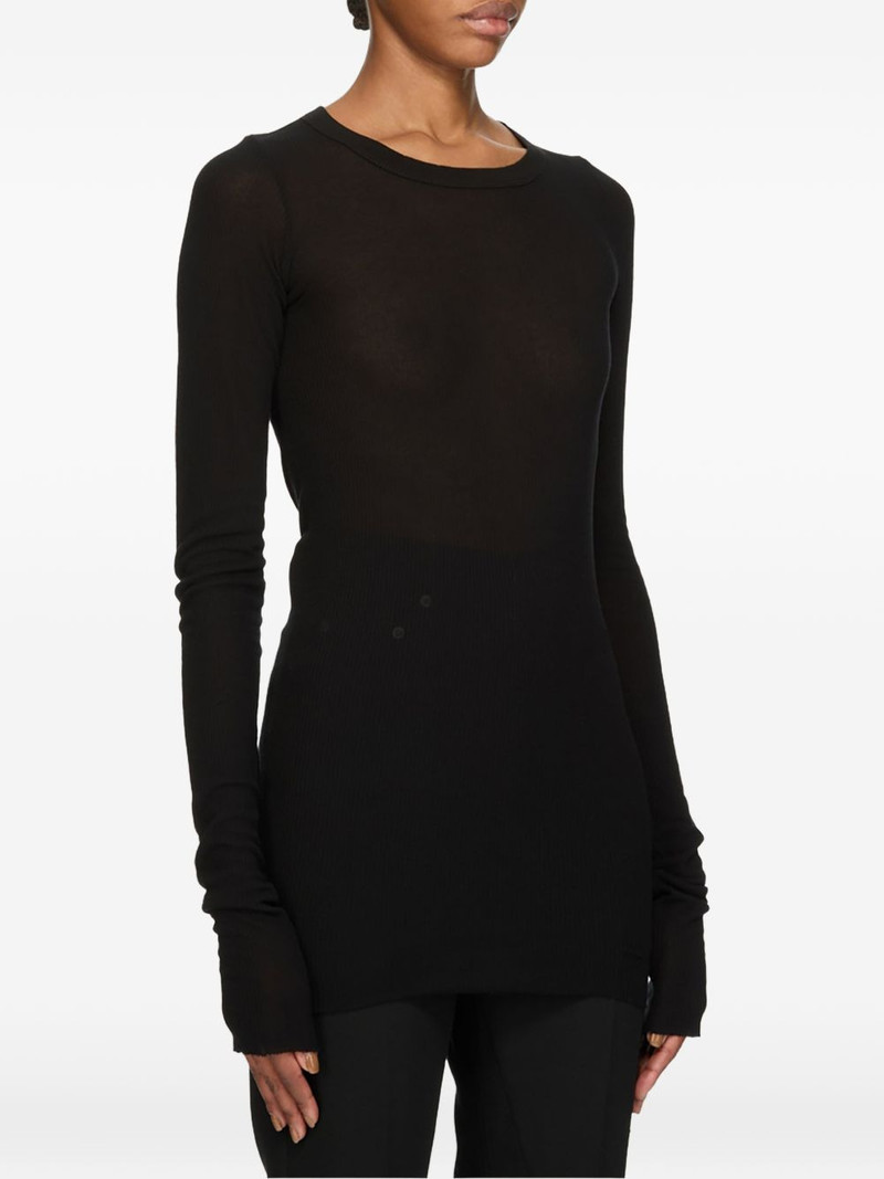 ribbed long-sleeve T-shirt 4