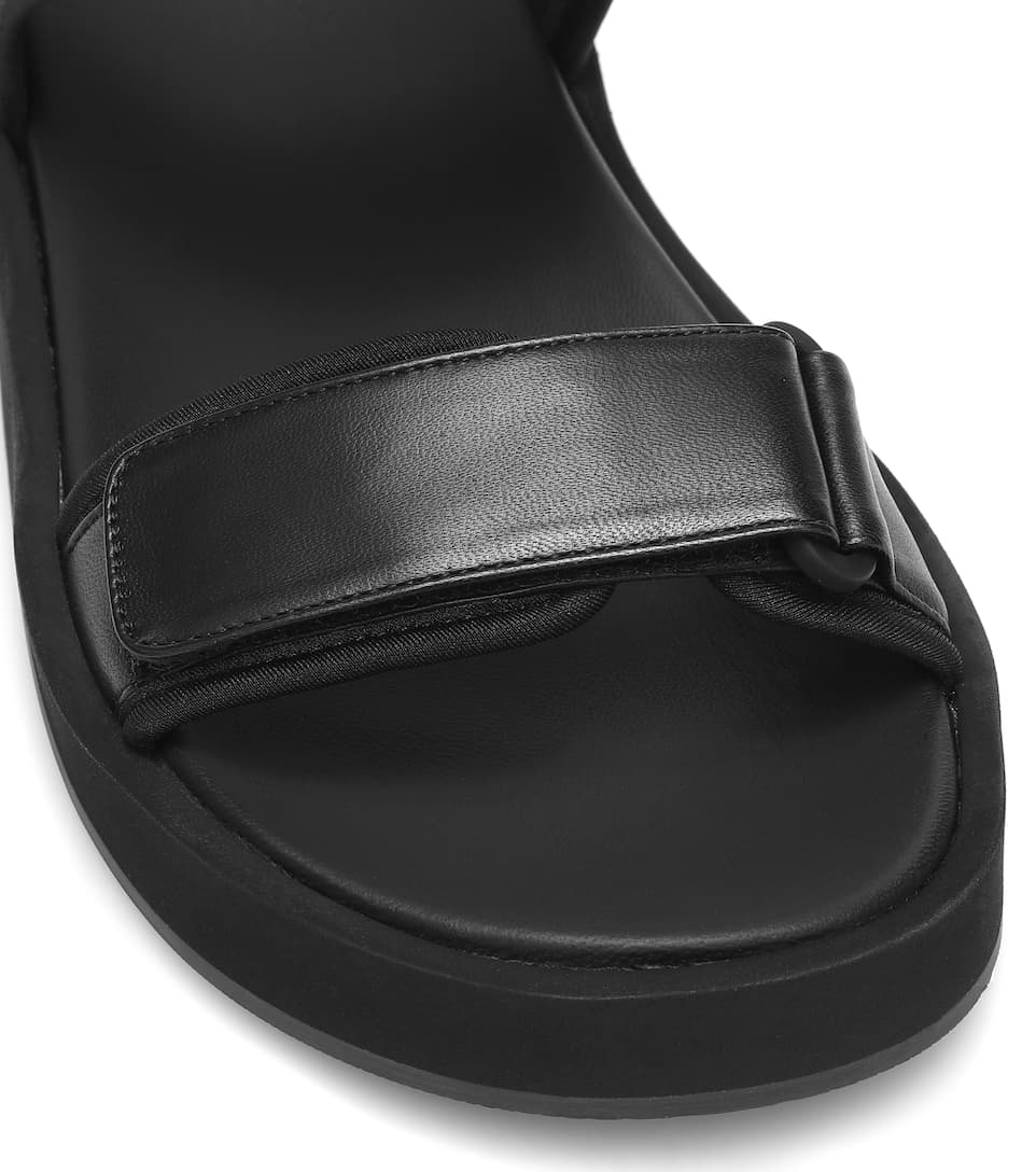 Hook and Loop leather sandals - 6
