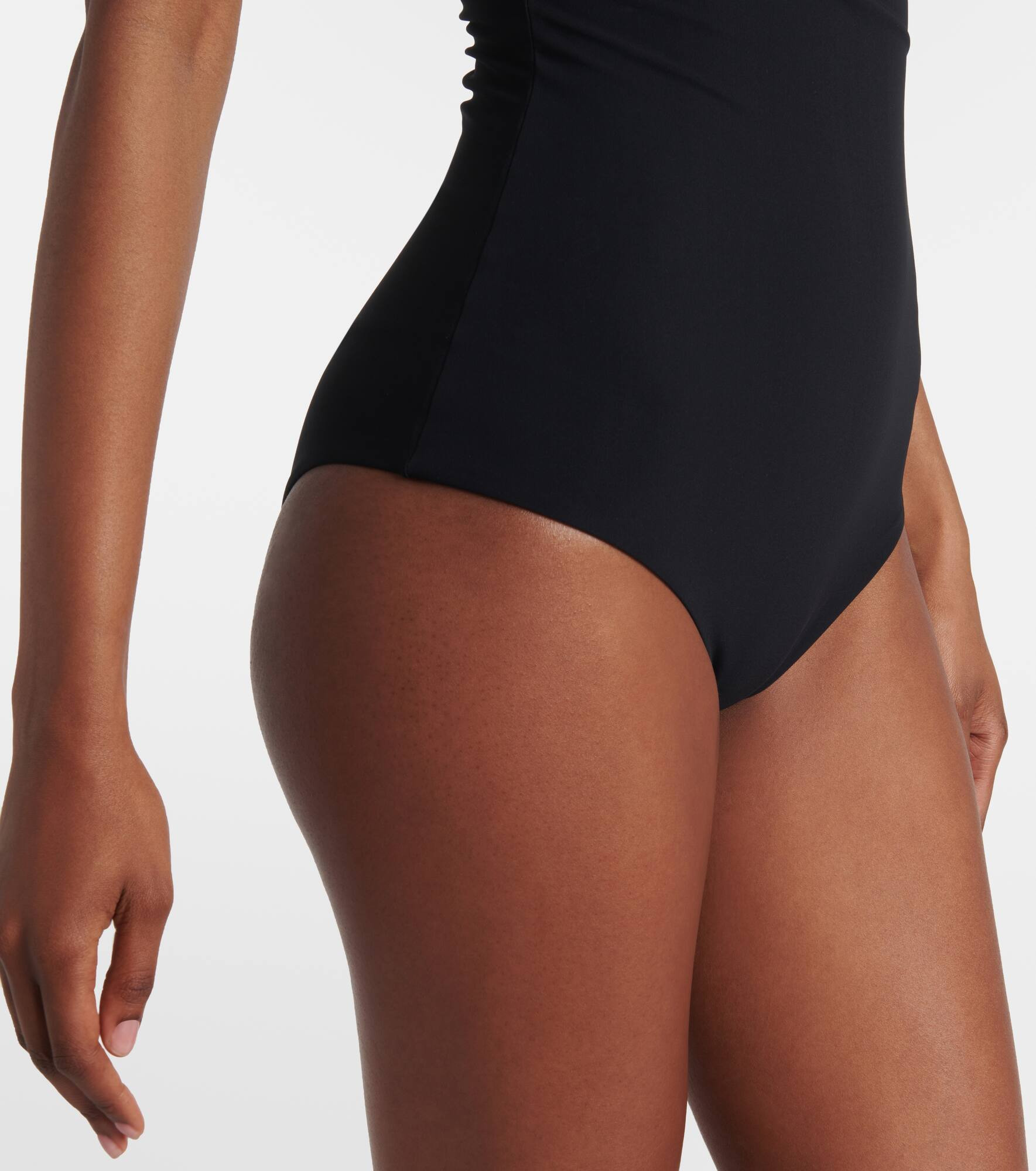 Floral-appliqué swimsuit - 5